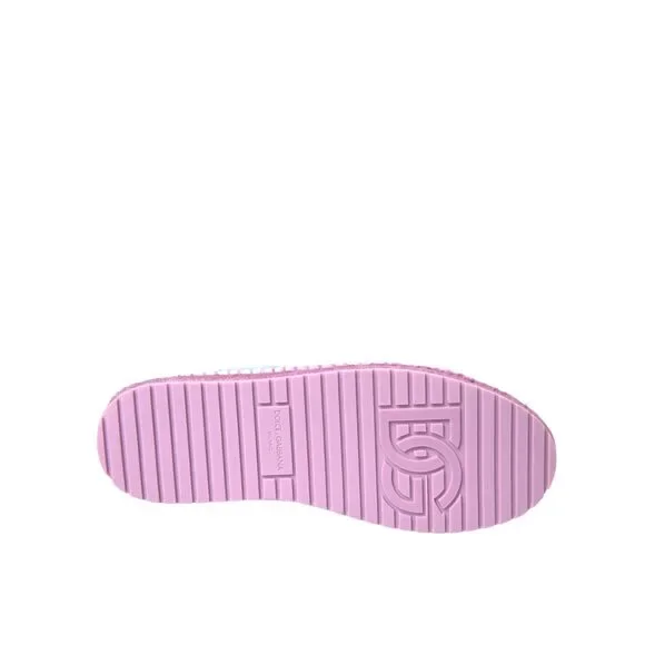 Dolce & Gabbana Multicolor Canvas Floral Espadrilles Sneakers Shoes - Picture 6 of 9